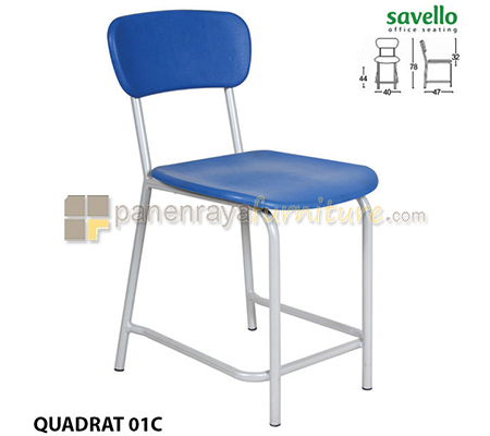 Panen Raya Furniture Kursi Sekolah Savello Quadrat 01C