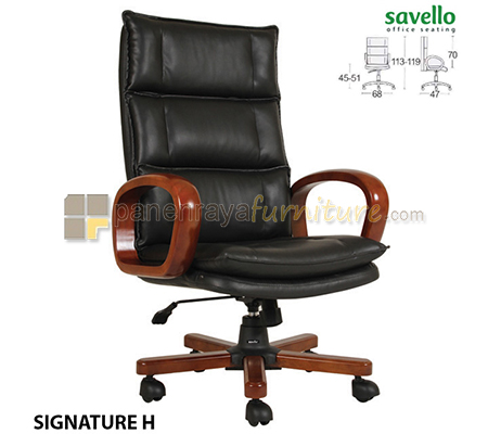 Panen Raya Furniture Kursi Kantor Savello Signature H