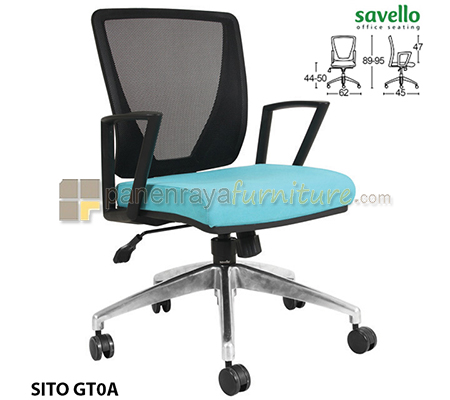 Panen Raya Furniture Kursi Kantor Savello Sito GT0A