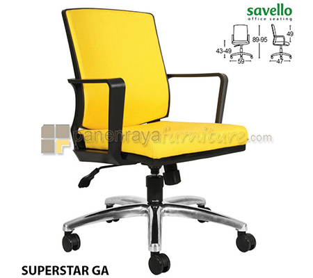 Panen Raya Furniture Kursi Kantor Savello Superstar GA