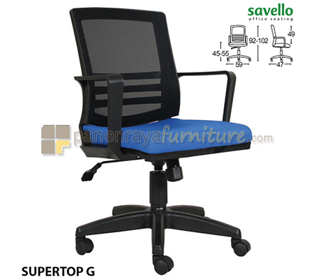 Panen Raya Furniture Kursi Kantor Savello Supertop G