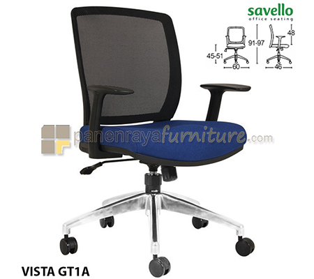 Panen Raya Kursi Kantor Savello Vista GT1A