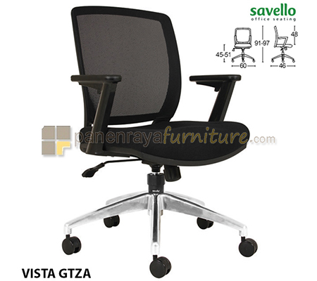 Panen Raya Furniture Kursi Kantor Savello Vista GTZA