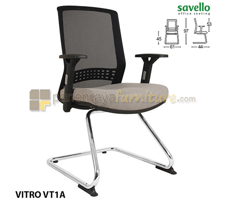 Panen Raya Furniture Kursi Kantor Savello Vitro VT1A