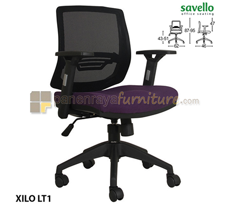 Panen Raya Furniture Kursi Kantor Savello Xilo LT1