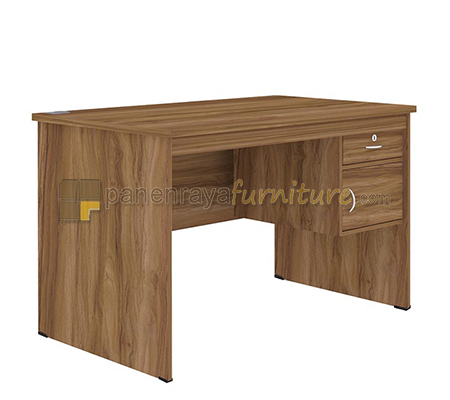 Panen Raya Furniture Meja Kantor Expo MT 3001 ND Teak Wood 120x60x75