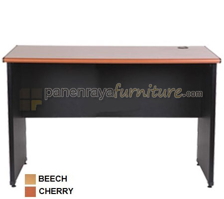 Panen Raya Furniture MEJA KANTOR LUNAR LMK 1260 Cherry 120x60