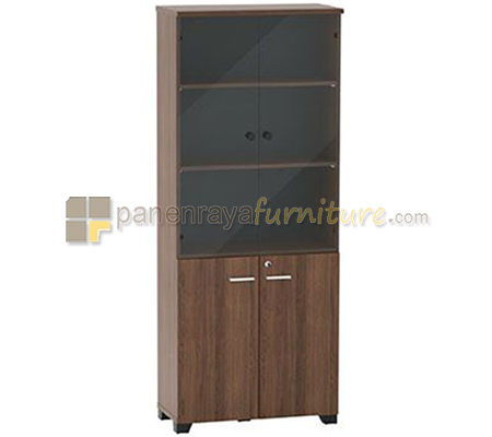 Panen Raya Lemari Arsip Modera AHC 7423 Walnut 80x41x200