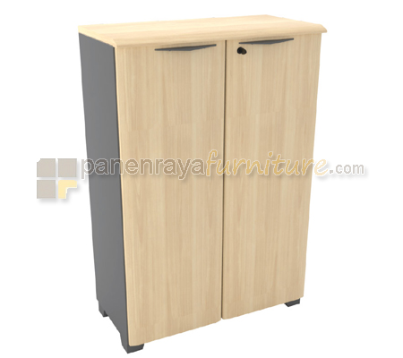 Panen Raya Furniture Lemari Arsip Modera SMC 7122 Maple 80x41x120