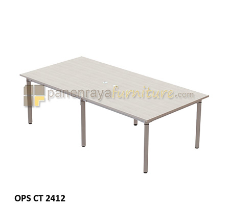 Panen Raya Meja Meeting Modera OPS CT 2412 Pure Teak 240x120