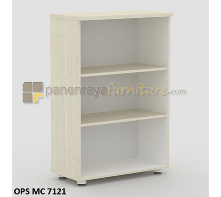 Panen Raya Furniture Rak Arsip Kantor Modera OPS MC 7121 Pure Teak 80x41x120