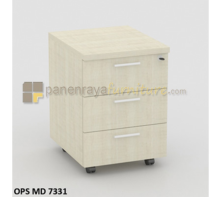Panen Raya Furniture Laci Dorong Modera OPS MD 7331 Pure Teak 40x48x57