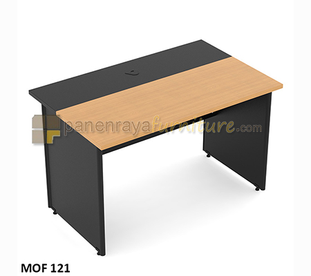 Panen Raya Furniture Meja Kantor 1 Staff Modera MOF 121 Beech 120x75x75