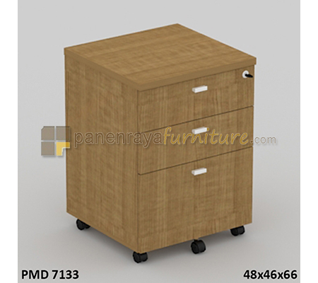 Panen Raya Furniture Laci Dorong Modera PMD 7133 Classic Walnut 48x46x66