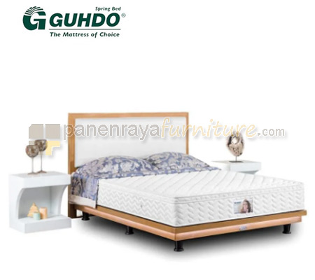 Panen Raya Furniture Guhdo Standard Plush Top (Set Kyoto with LED Light) Full Set