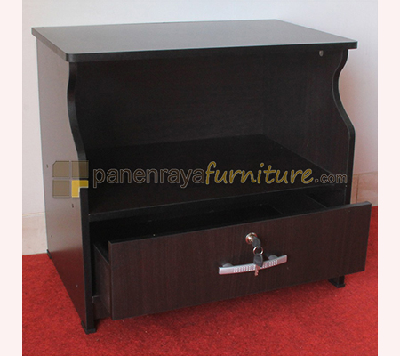 Panen Raya Furniture RAK TV / MEJA TV AR GRACE 65 BEECH RED 60x40