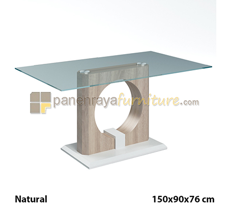 Panen Raya Meja Makan Siantano DT Milan 150x90x76 Natural