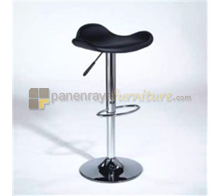 Panen Raya Furniture KURSI BAR TINGGI ZEUS 100G (HITAM)