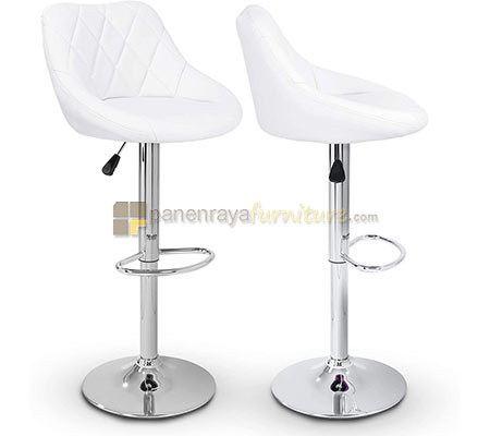 Panen Raya KURSI BAR TINGGI ZEUS 821 (PUTIH)