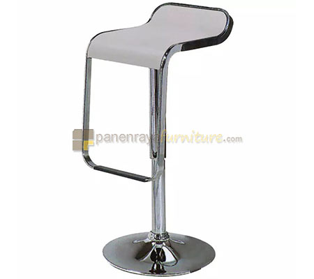 Panen Raya Furniture KURSI BAR TINGGI ZEUS 1009 (PUTIH)