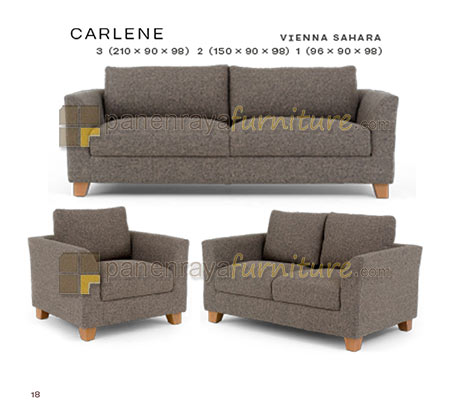 Panen Raya Furniture Morres Sofa 321 Carlene