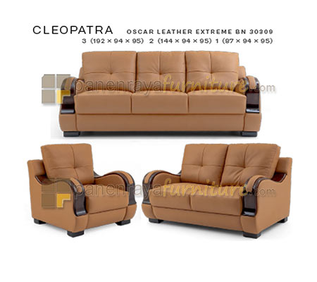 Panen Raya Furniture Morres Sofa 321 Cleopatra
