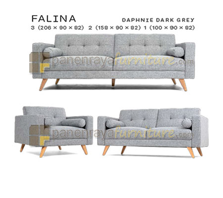 Panen Raya Furniture Morres Sofa 321 Falina