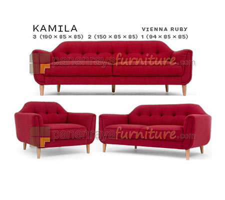 Panen Raya Furniture Morres Sofa 321 Kamila