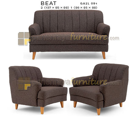 Panen Raya Furniture Morres Sofa 211 Beat