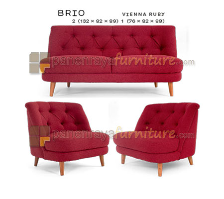 Panen Raya Furniture Morres Sofa 211 Brio