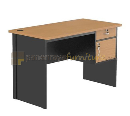 Panen Raya Furniture Meja Kantor Orbitrend NST 1061 Beech 120x60x75