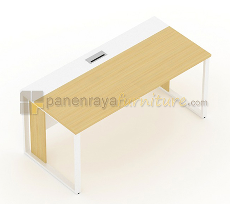 Panen Raya Meja Kantor Uno UOD 7064N Maple White 140x75x75