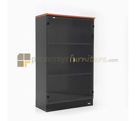 Panen Raya Furniture Lemari Arsip UNO UST 2554B Cherry 80x40x132