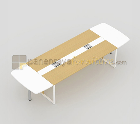 Panen Raya Meja Meeting Persegi Uno UCT 7763N dan UJT 7868 Maple White 360x120x75