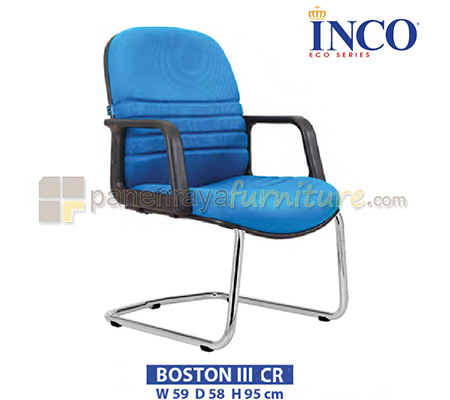 Panen Raya Kursi Kantor Indachi Inco Boston III CR PP Armrest