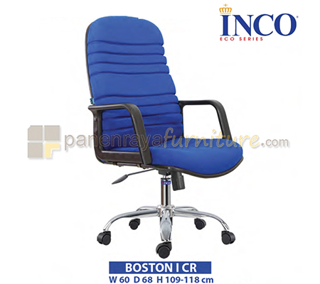Panen Raya Furniture Kursi Kantor Indachi Inco Boston I CR PU Armrest