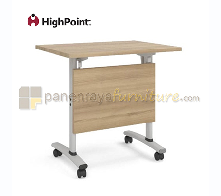 Panen Raya Furniture Meja Lipat Highpoint Siena SQM03N Cappuccino 80x60x75