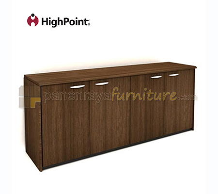 Panen Raya Furniture Credenza 4 Pintu HighPoint Classe STC 19441 Jamaican Walnut 185x47x76 