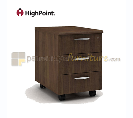 Panen Raya Furniture Laci Dorong HighPoint Classe MBC 11430 Jamaican Walnut 40x48x54
