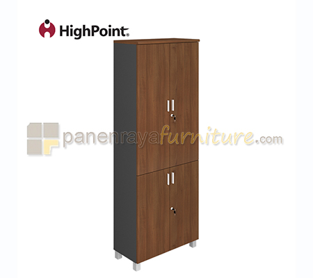 Panen Raya Furniture Lemari Arsip HighPoint Five BST 5521 European Walnut 80x39x208
