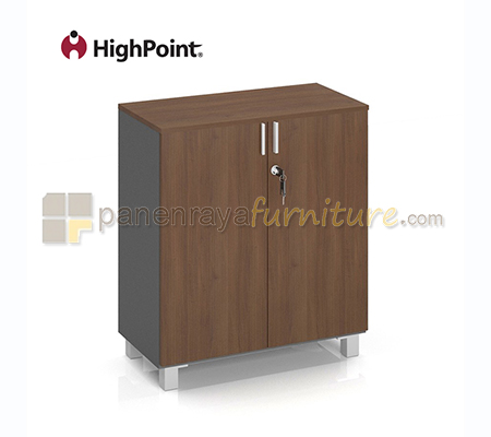 Panen Raya Furniture Lemari Arsip HighPoint Five BST 5551 European Walnut 80x39x92