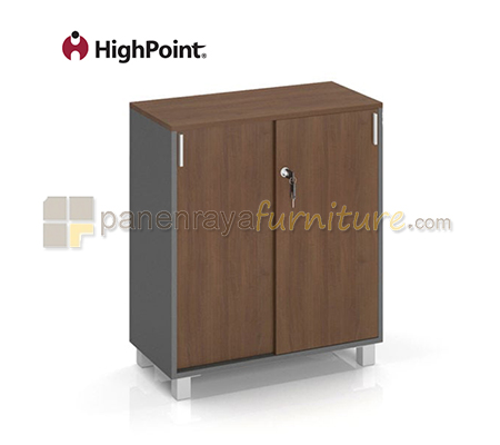 Panen Raya Lemari Arsip HighPoint Five BST 5552 European Walnut 80x39x92