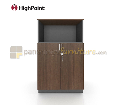 Panen Raya Furniture Lemari Arsip HighPoint BST 5361 European Walnut 80x39x132