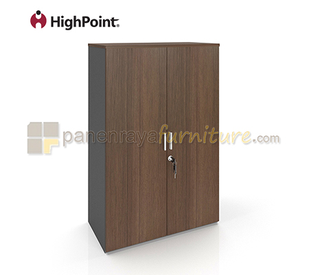 Panen Raya Furniture Lemari Arsip HighPoint Five BST 5211A European Walnut 80x39x123