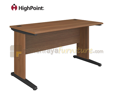 Panen Raya Furniture Meja Kantor HighPoint Five BOD 5054 European Walnut 140x70x75