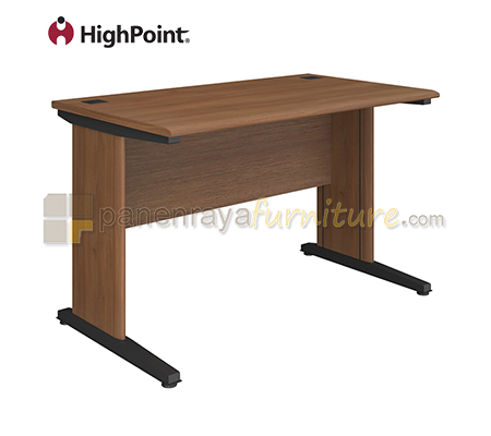 Panen Raya Furniture Meja Kantor HighPoint Five BOD 5051 European Walnut 120x60x75