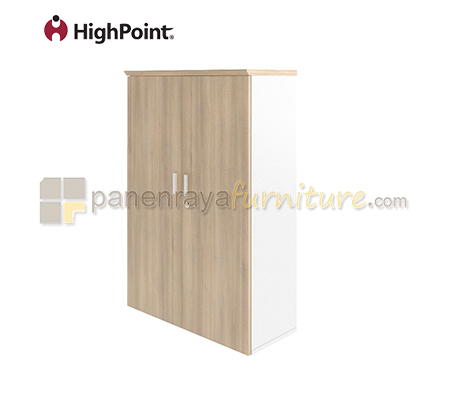 Panen Raya Furniture  Lemari Arsip HighPoint Six ST 6112 Cappucinno 80x40x120