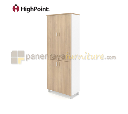 Panen Raya Furniture Lemari Arsip HighPoint Six ST 6120 Cappucinno 80x40x211