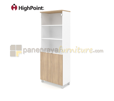 Panen Raya Furniture Lemari Arsip HighPoint Six ST 6320 Cappucinno 80x40x211