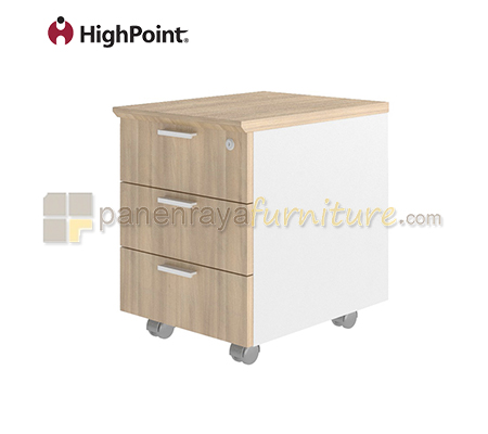 Panen Raya Furniture Laci Dorong HighPoint Six MB 6105 Cappucinno 40x48x54
